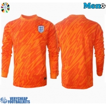 England Goalkeeper Replica Home Shirt Euro 2024 Long Sleeve